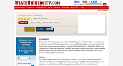 Desktop Screenshot of portland.stateuniversity.com