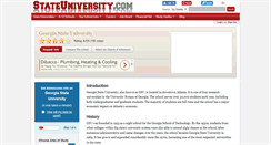Desktop Screenshot of georgia.stateuniversity.com