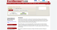 Desktop Screenshot of columbus.stateuniversity.com