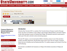 Tablet Screenshot of columbus.stateuniversity.com