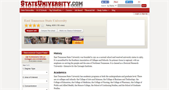 Desktop Screenshot of easttennessee.stateuniversity.com