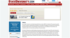 Desktop Screenshot of bowie.stateuniversity.com