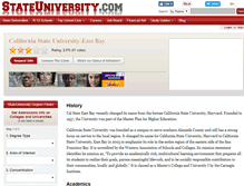 Tablet Screenshot of eastbay.stateuniversity.com