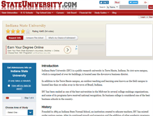 Tablet Screenshot of indiana.stateuniversity.com