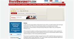 Desktop Screenshot of chicago.stateuniversity.com
