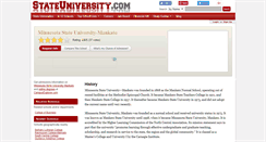 Desktop Screenshot of mankato.stateuniversity.com