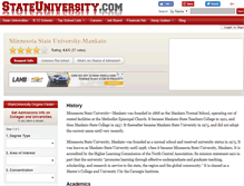 Tablet Screenshot of mankato.stateuniversity.com