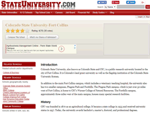 Tablet Screenshot of colorado.stateuniversity.com