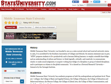 Tablet Screenshot of middletennessee.stateuniversity.com