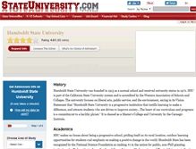 Tablet Screenshot of humboldt.stateuniversity.com