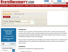 Tablet Screenshot of idaho.stateuniversity.com