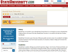 Tablet Screenshot of bemidji.stateuniversity.com
