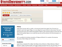 Tablet Screenshot of angelo.stateuniversity.com
