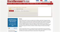 Desktop Screenshot of centralconnecticut.stateuniversity.com