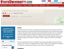 Tablet Screenshot of centralconnecticut.stateuniversity.com