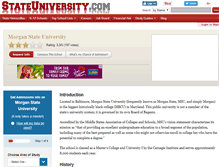 Tablet Screenshot of morgan.stateuniversity.com