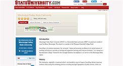 Desktop Screenshot of mississippivalley.stateuniversity.com