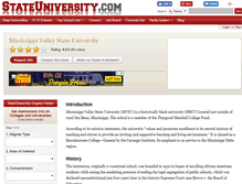 Tablet Screenshot of mississippivalley.stateuniversity.com