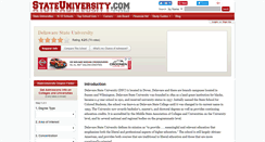 Desktop Screenshot of delaware.stateuniversity.com