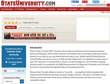 Tablet Screenshot of delaware.stateuniversity.com