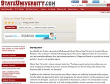 Tablet Screenshot of murray.stateuniversity.com