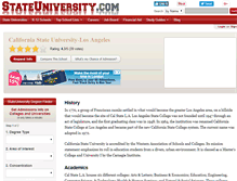 Tablet Screenshot of losangeles.stateuniversity.com